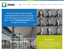 Tablet Screenshot of dimeo.com.au